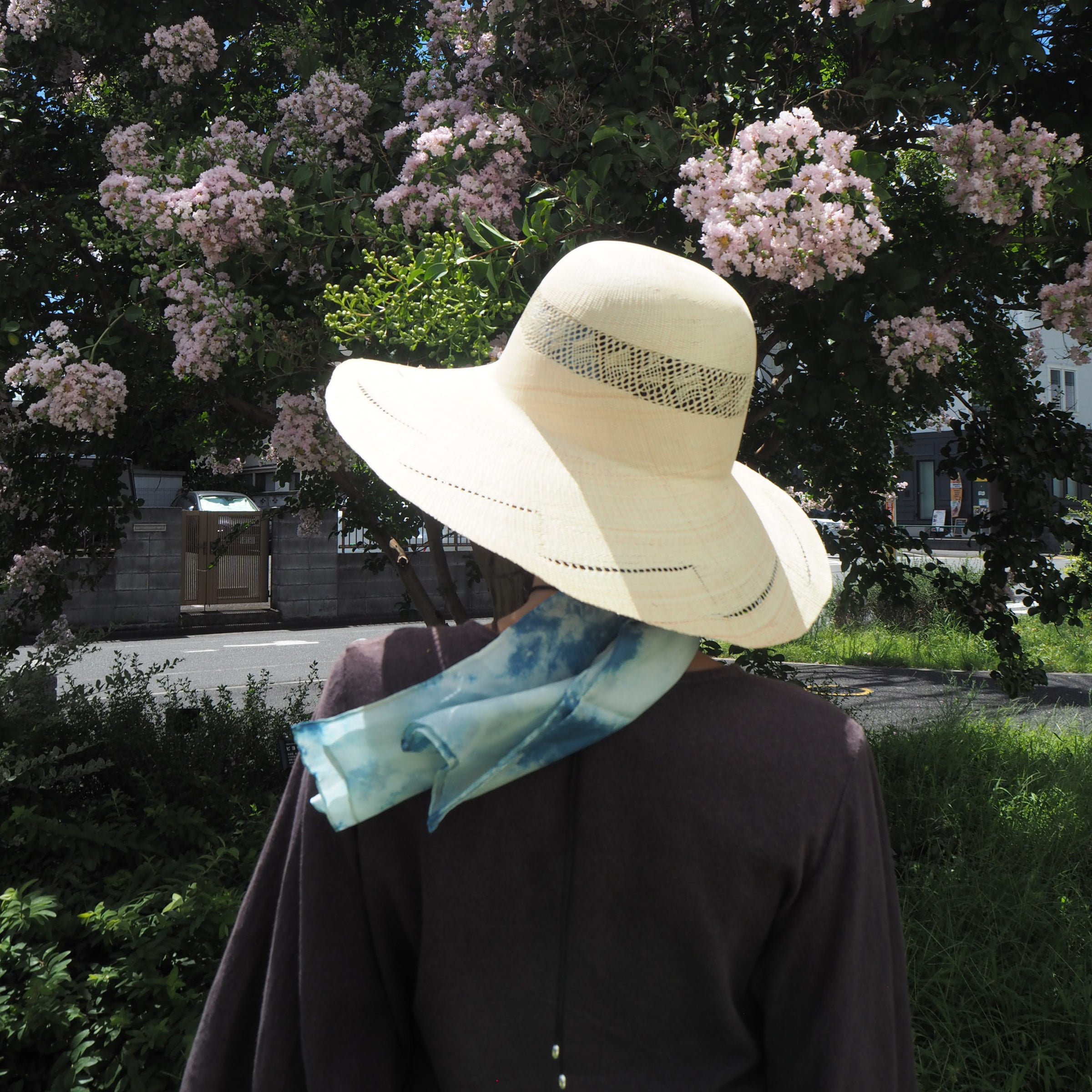 marihoja×MUUET Vintage Scarf Hat