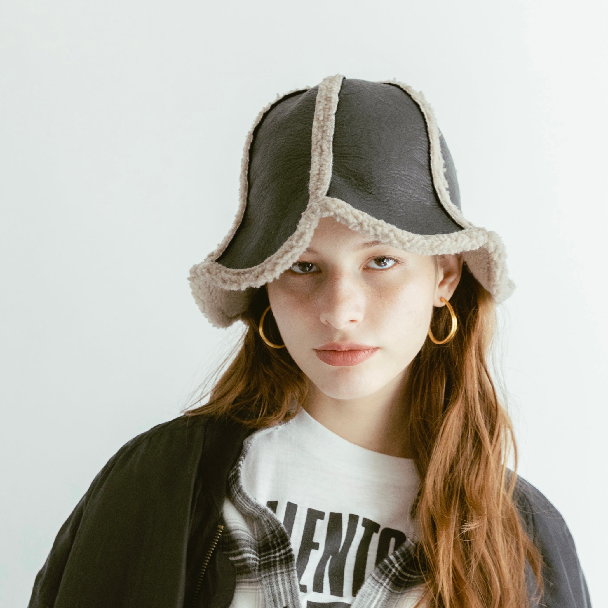 Sombrero tulipán Mouton