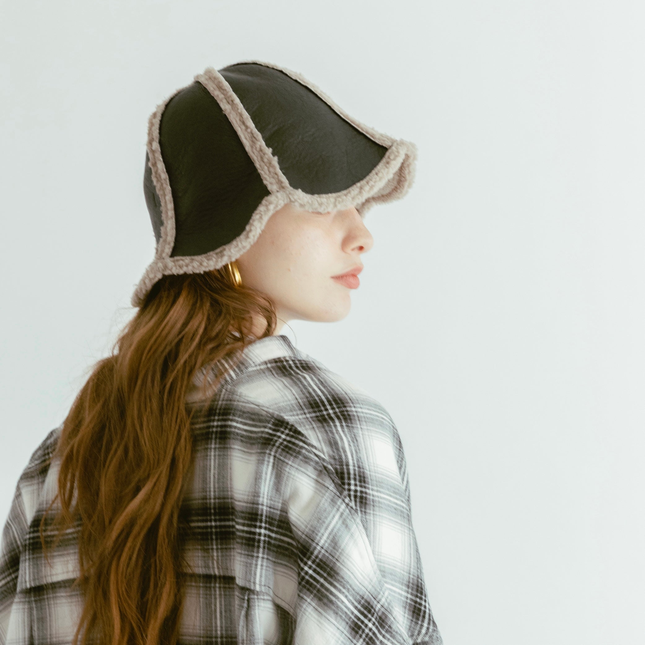 Sombrero tulipán Mouton