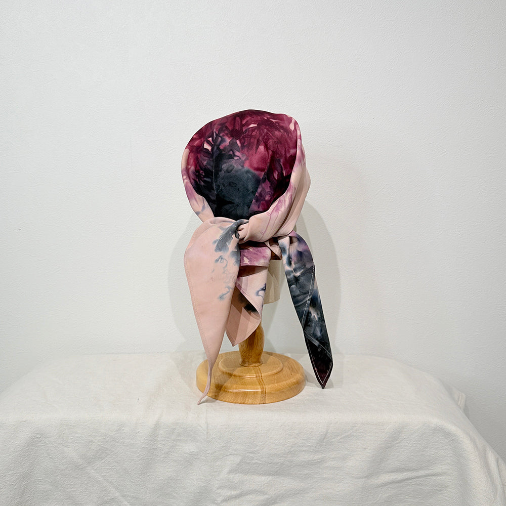 "HANAKAGE" Scarf Cap PInk 8