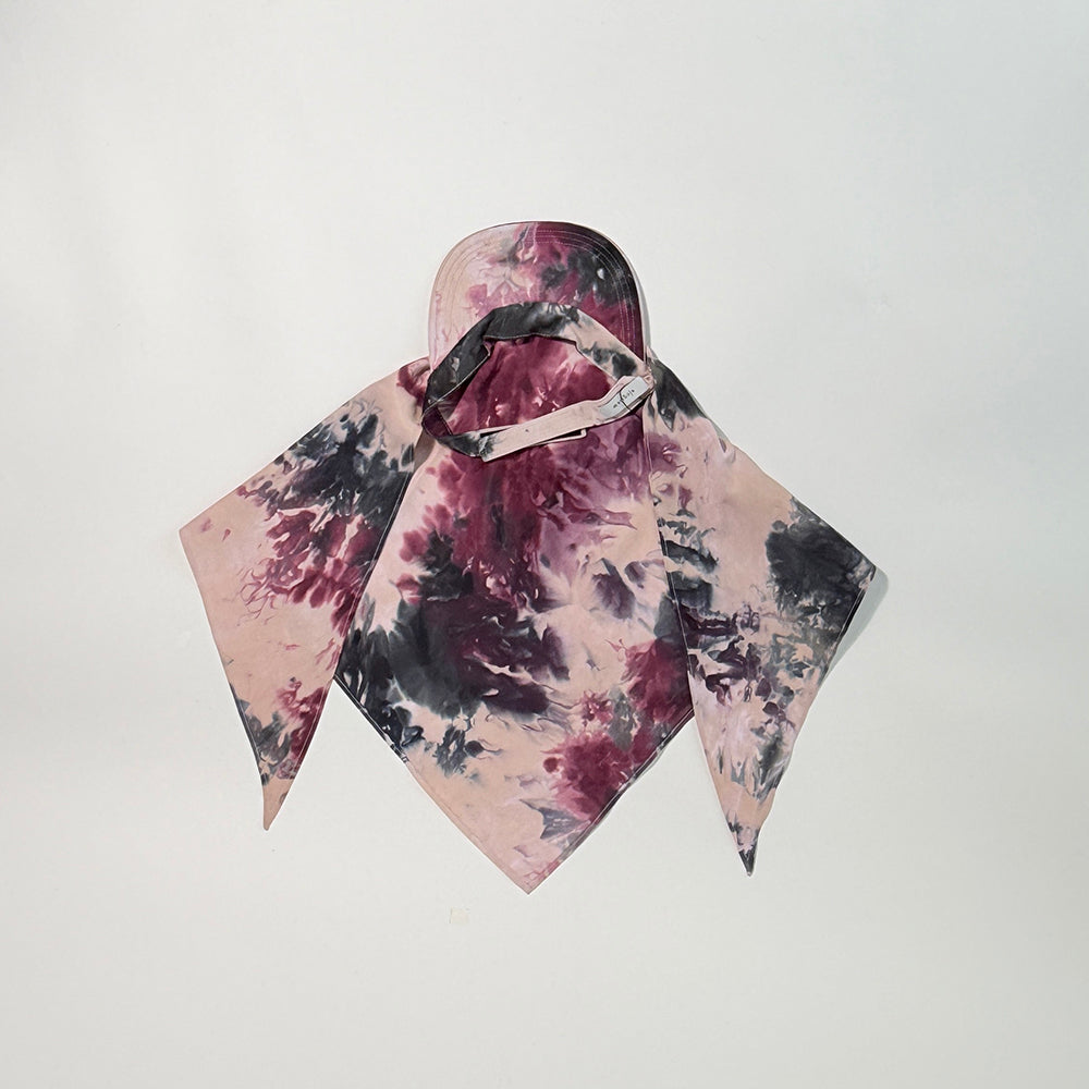 "HANAKAGE" Scarf Cap PInk 9