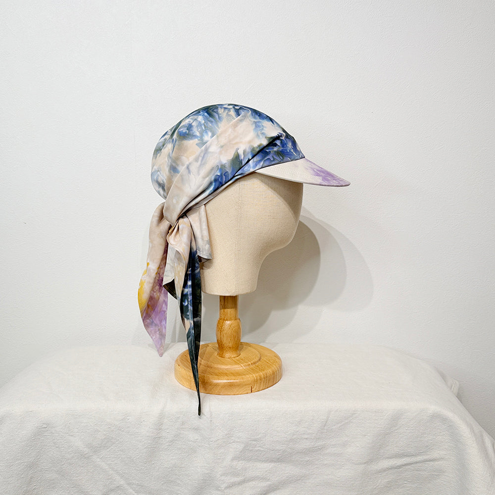 "HANAKAGE" Scarf Cap Yellow 14