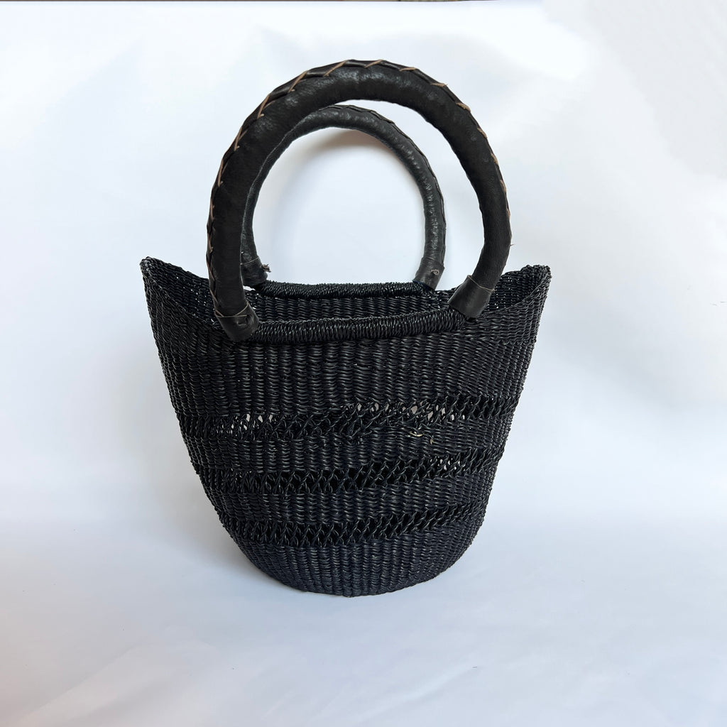 Borga Lace Basket (black)