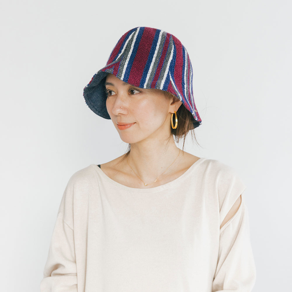 帽子 marihoja 70\"s Remake Bucket Men's Japanese 90s Vintage Bucket Hats Summer Casual Wide