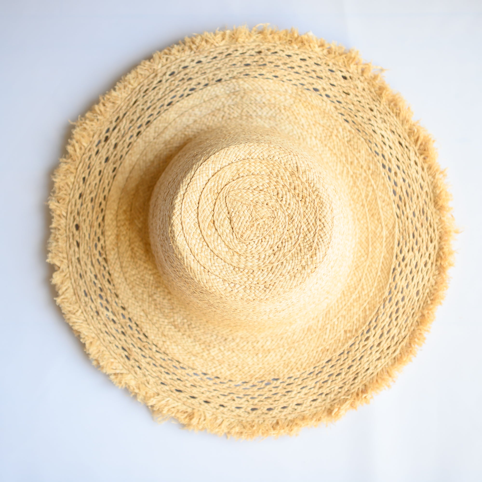 Brim Lace Fringe Hat