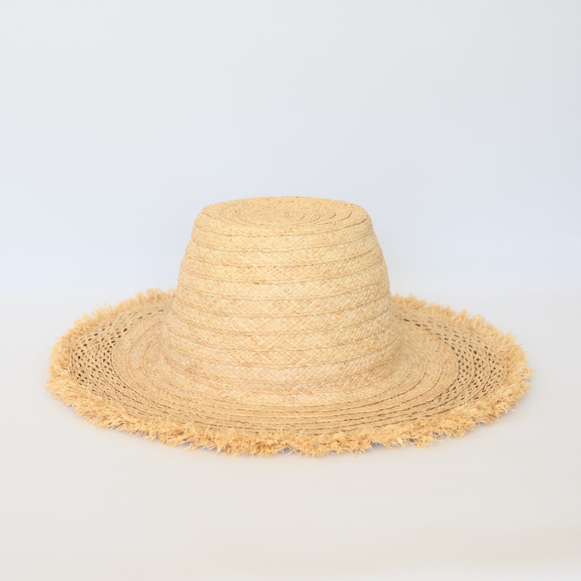 Brim Lace Fringe Hat