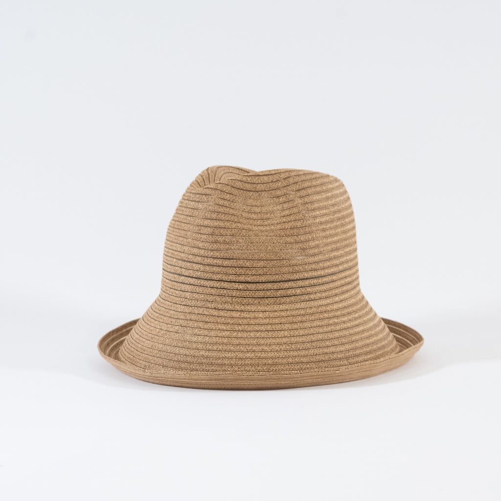 Paper Braid Sheer Down Brim Hat