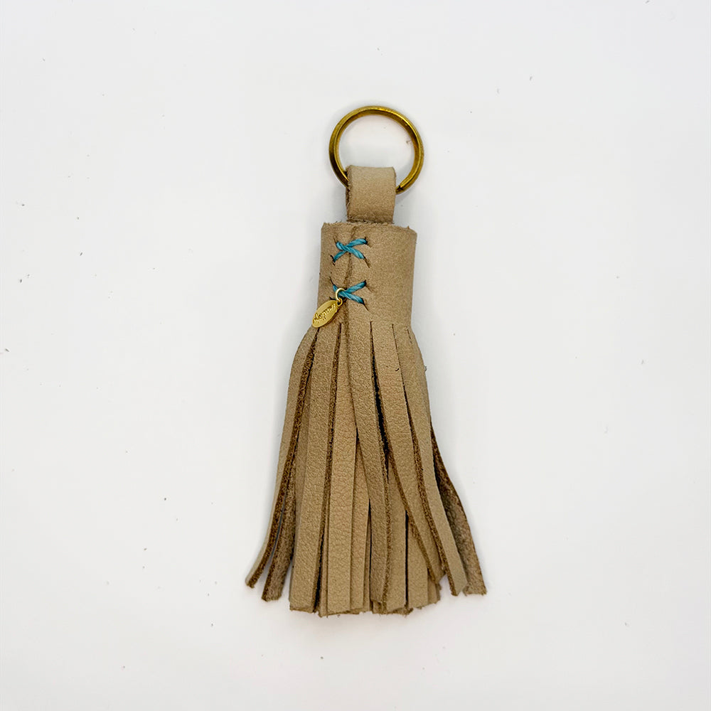 marihoja Leather Tassel (Bege)