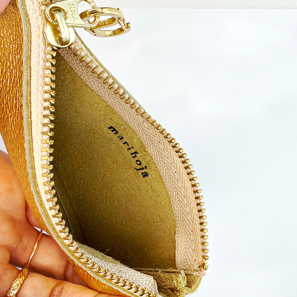 marihoja Leather Tassel Pouch