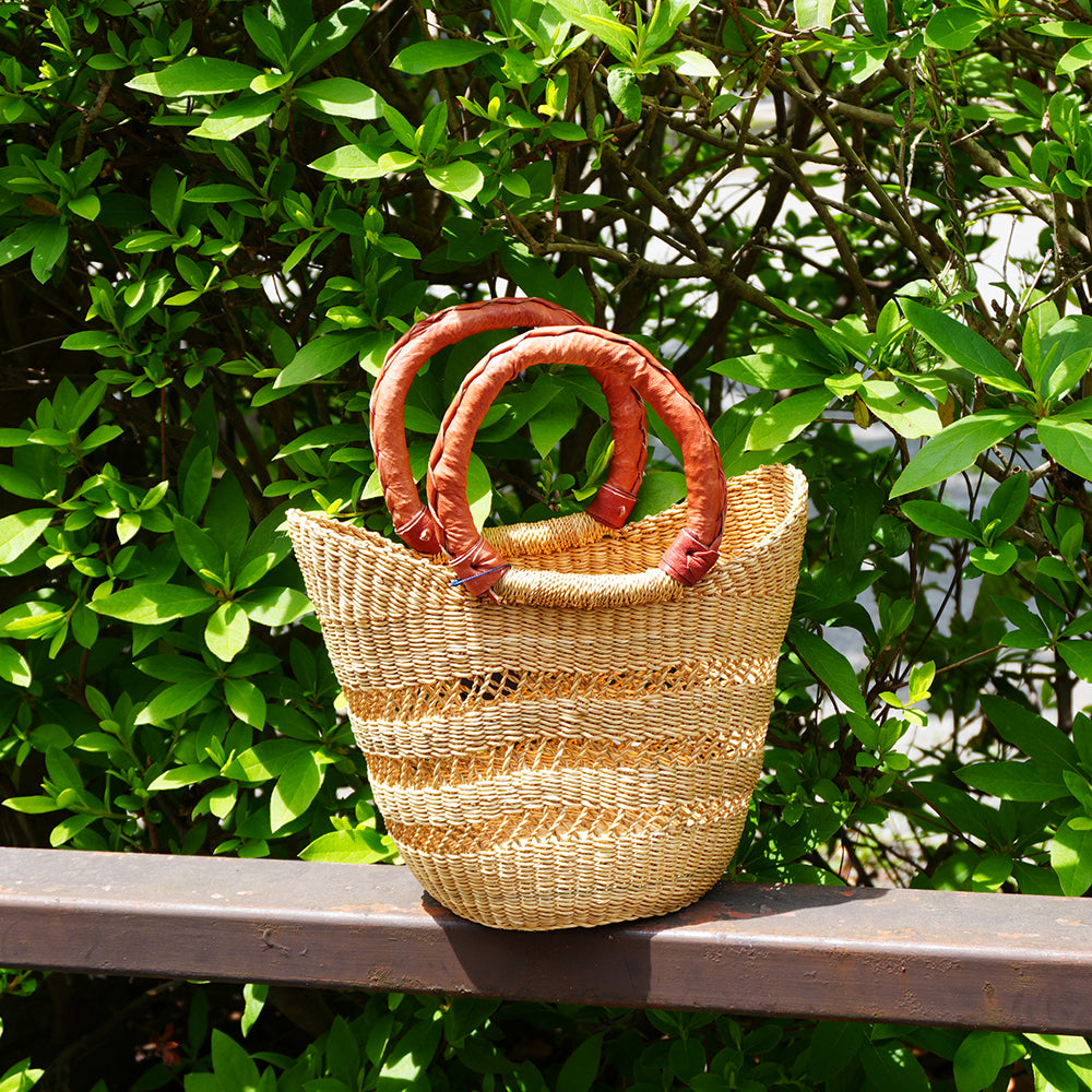 Bolga Lace Basket