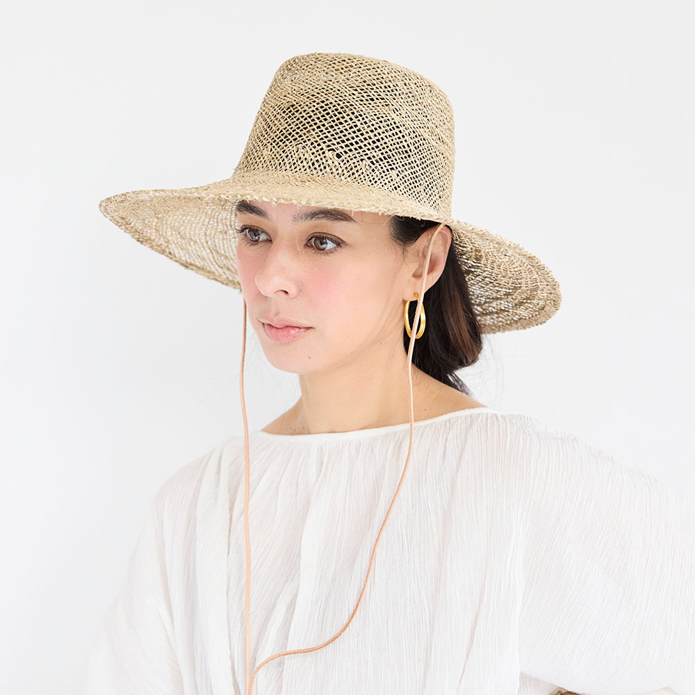 Vintage Flat Hat _Lace Kampi
