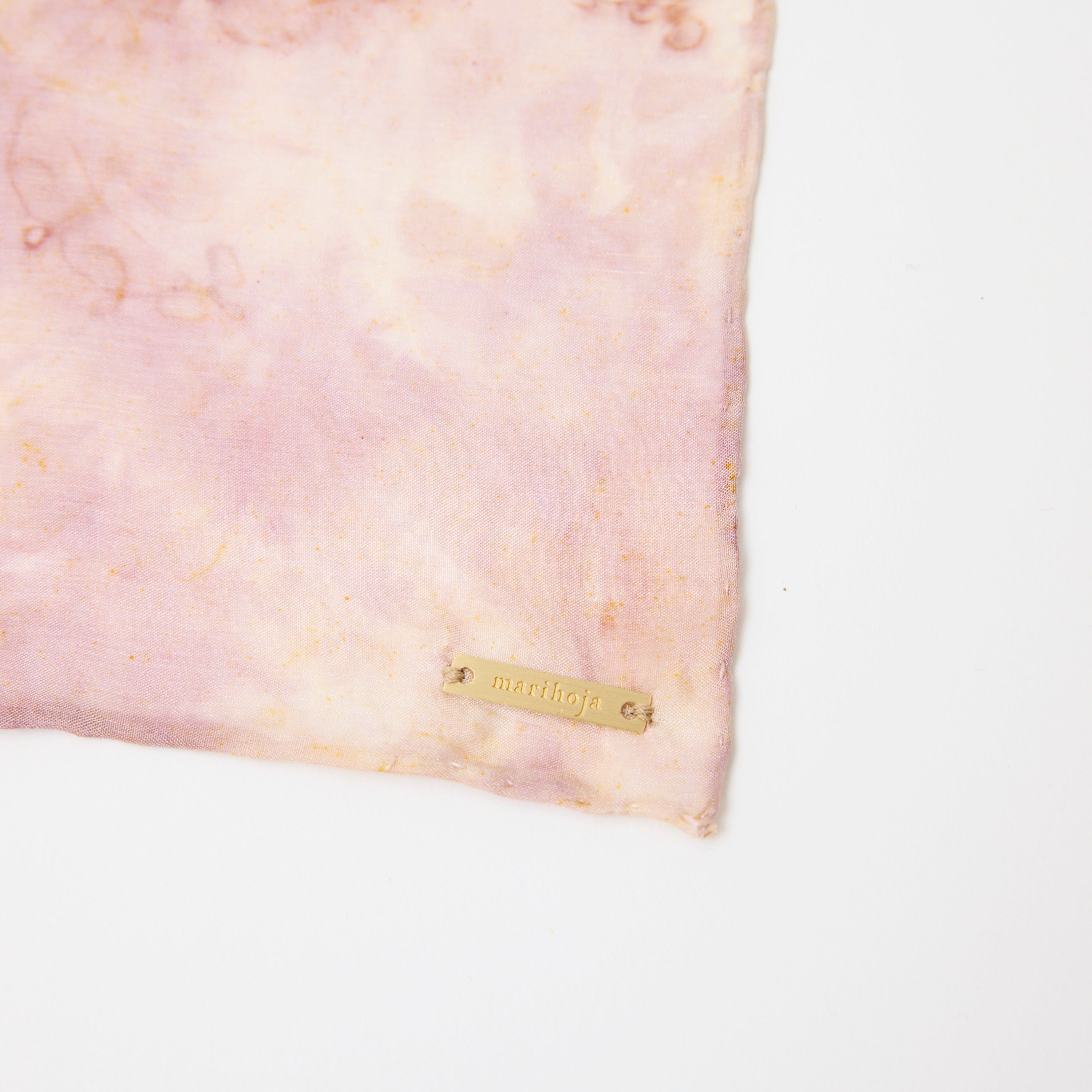 花影 -HANAKAGE- Silk Scarf  _PINK_