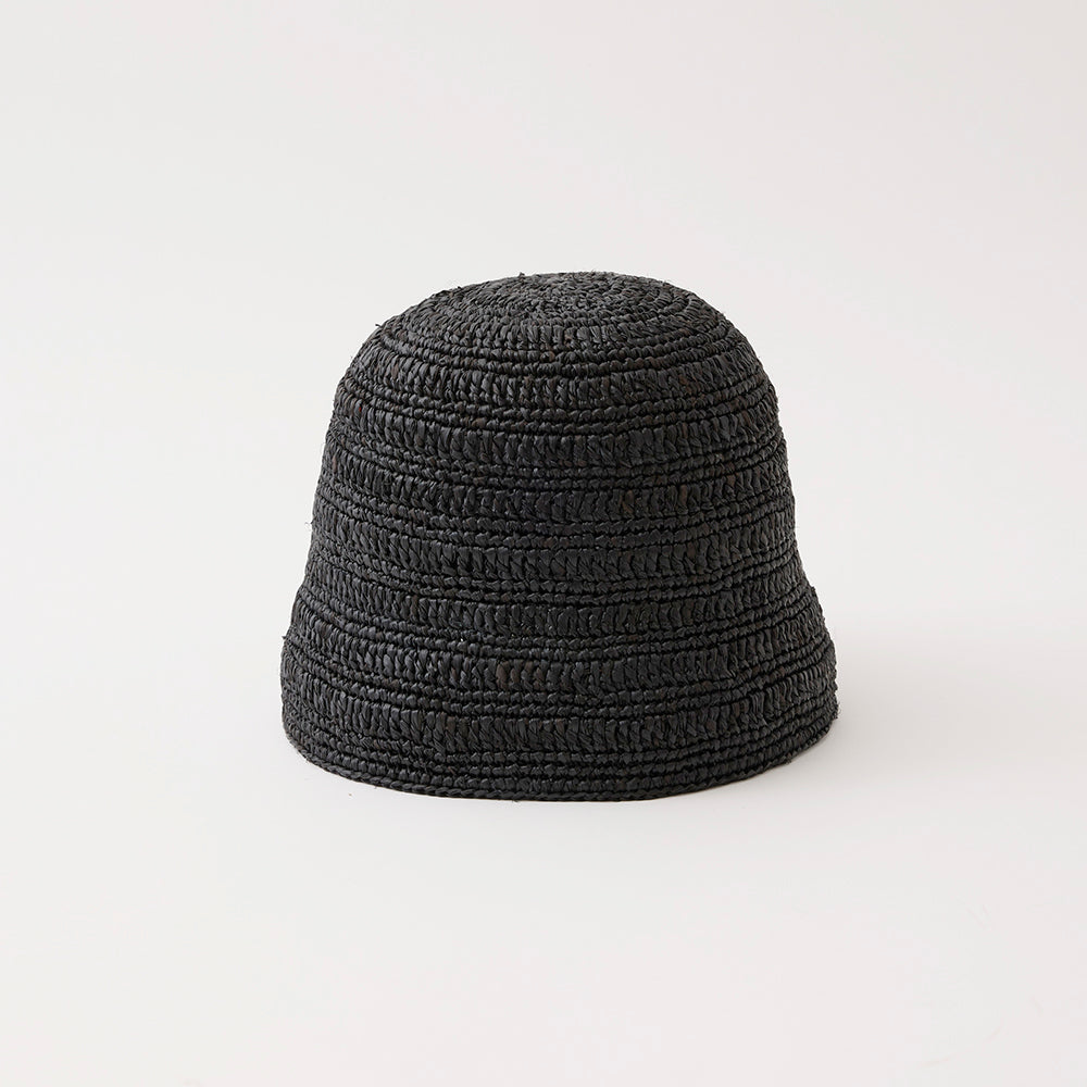 【予約送料無料】Raffia Down Short Bucket