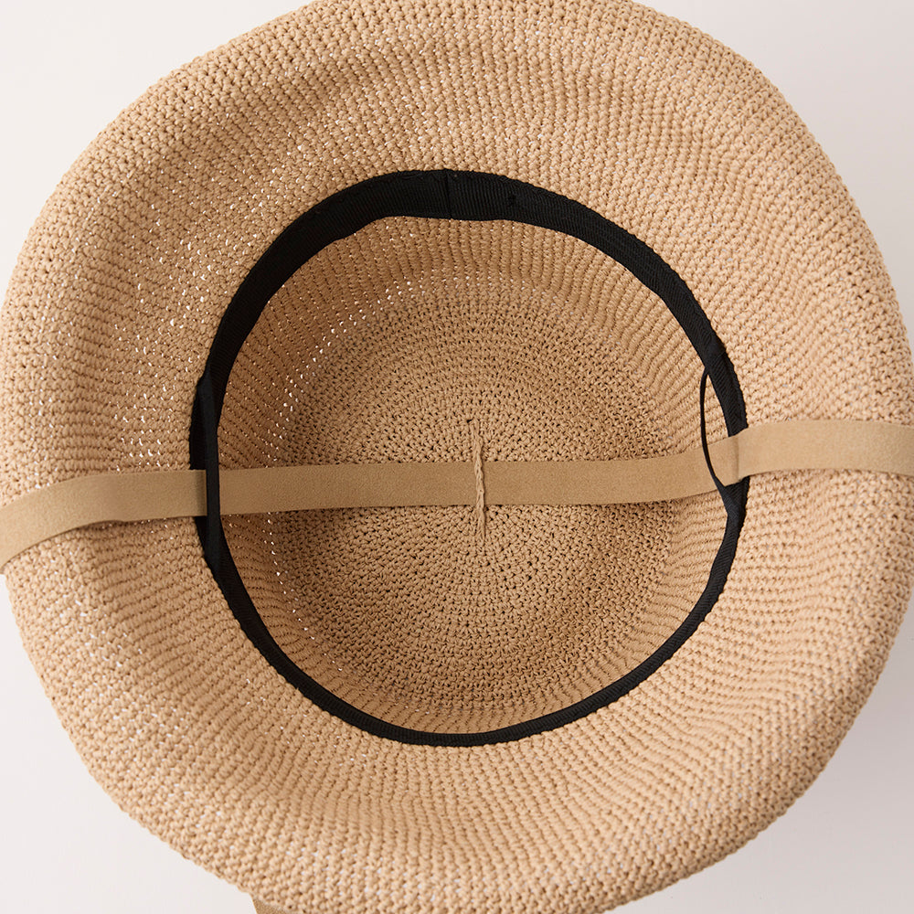 Weave Sailor Ribbon Hat