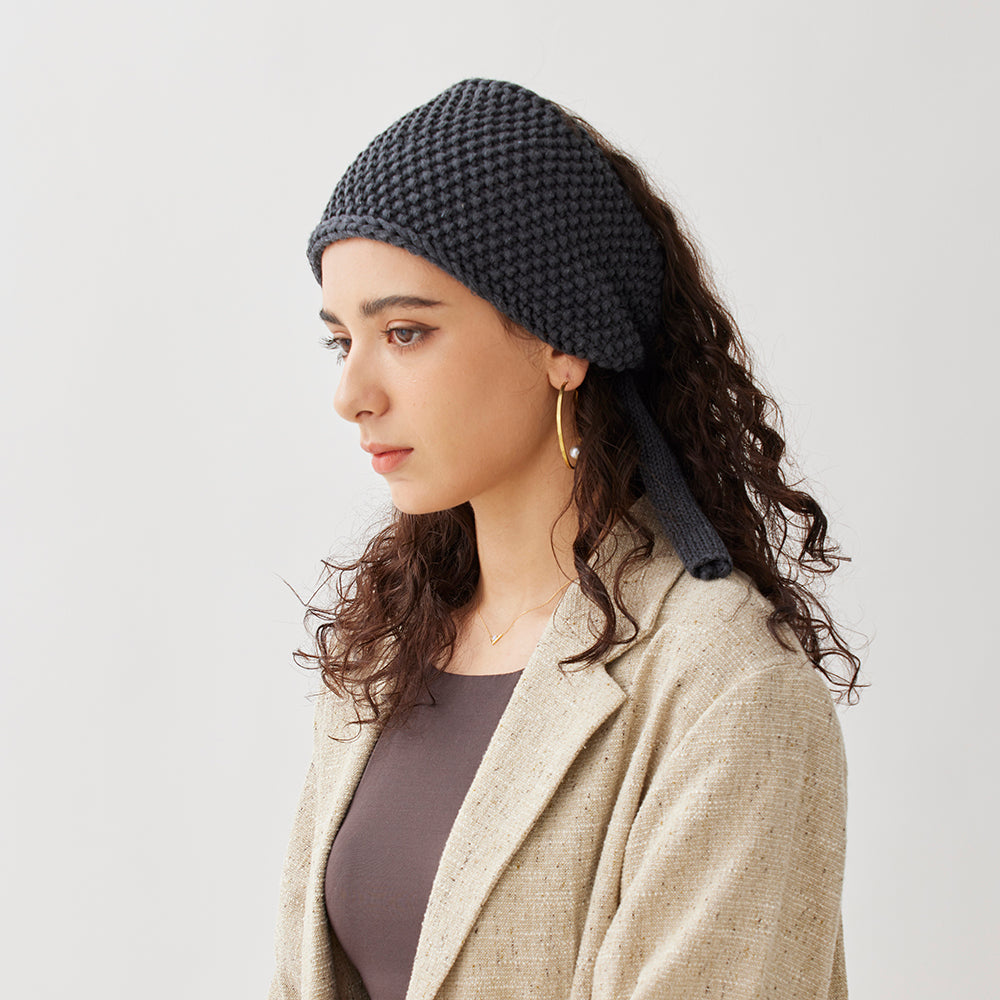 Wide Knit Turban