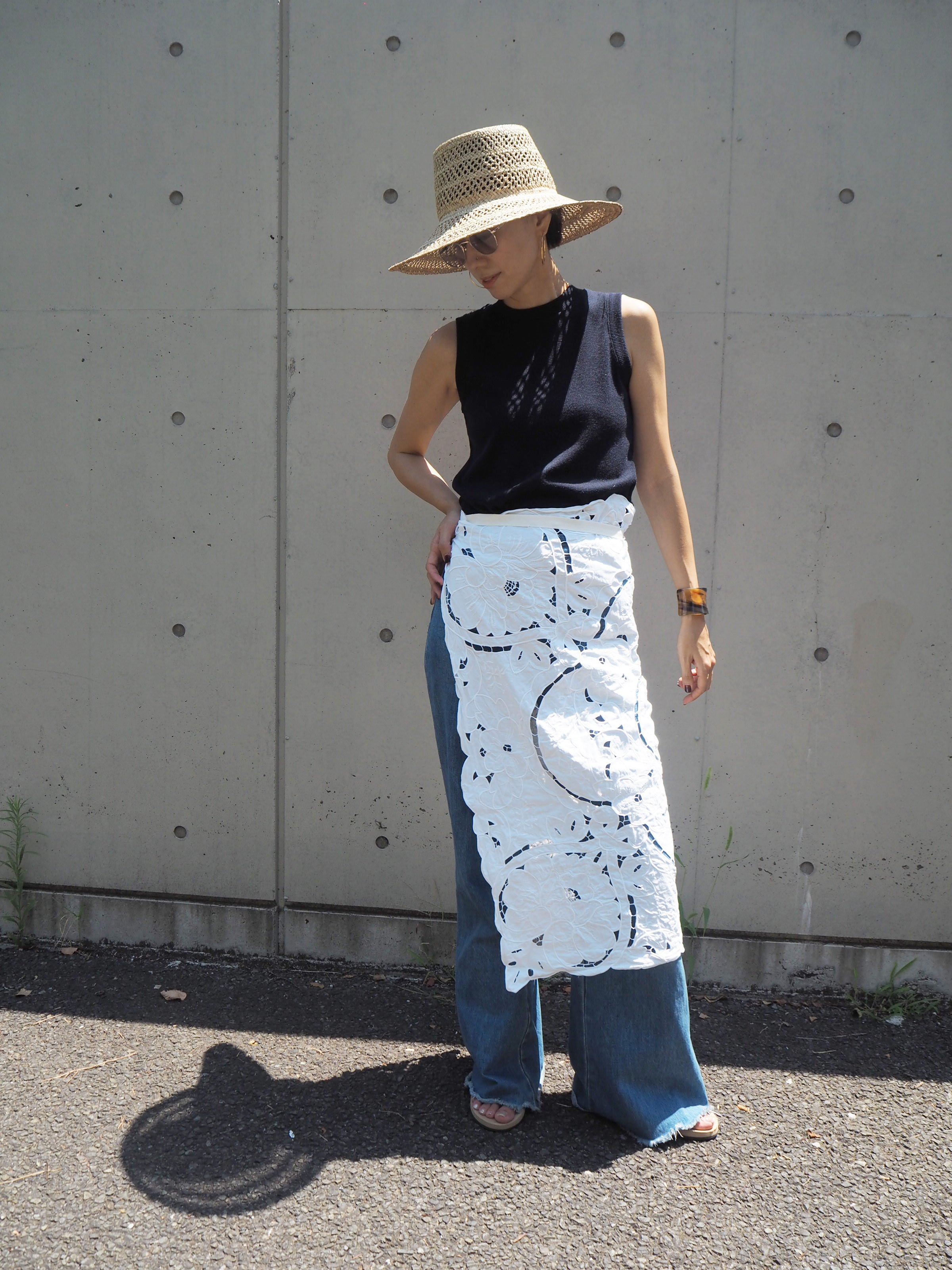 Vintage Lace Wrap Skirt 5
