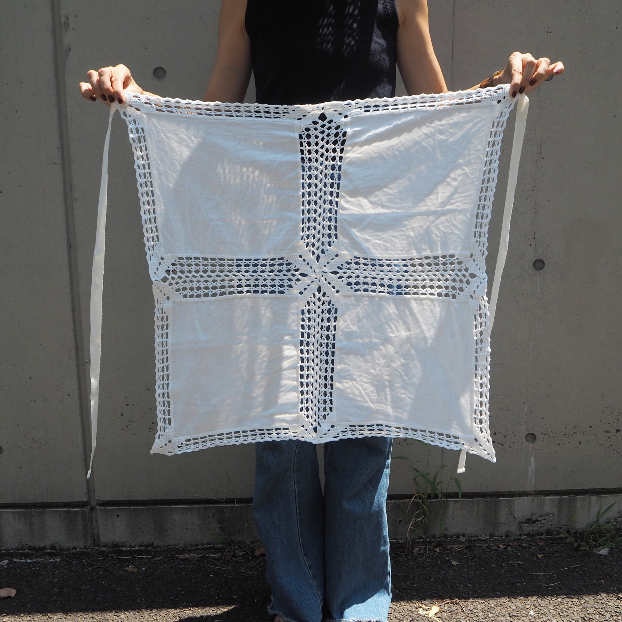 Vintage Lace Wrap Skirt 7