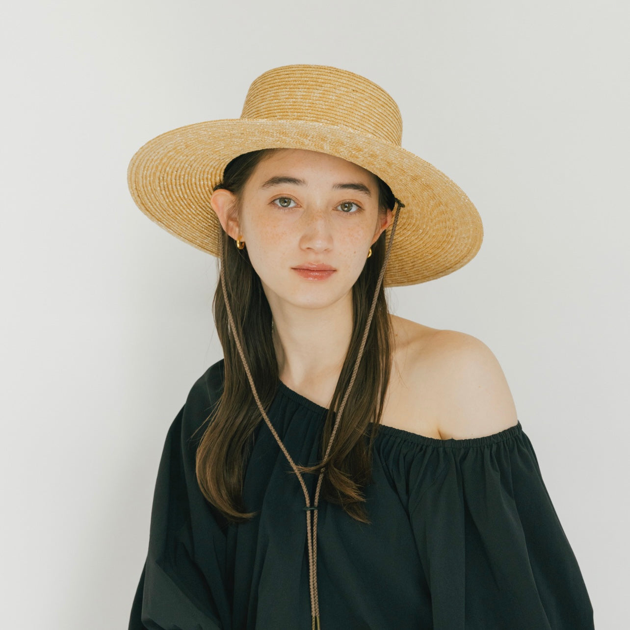 マリホジャ Raffia Braid Frill Tulip Primrose: Off the Shoulder Beaded Lace Fit and Flare Wedding