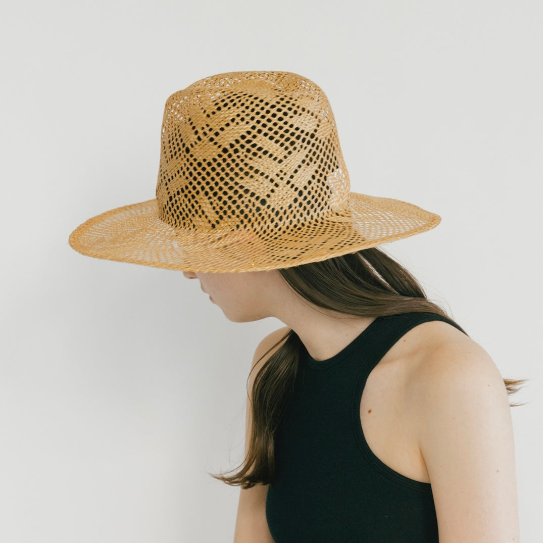 Sombrero Fedora de encaje