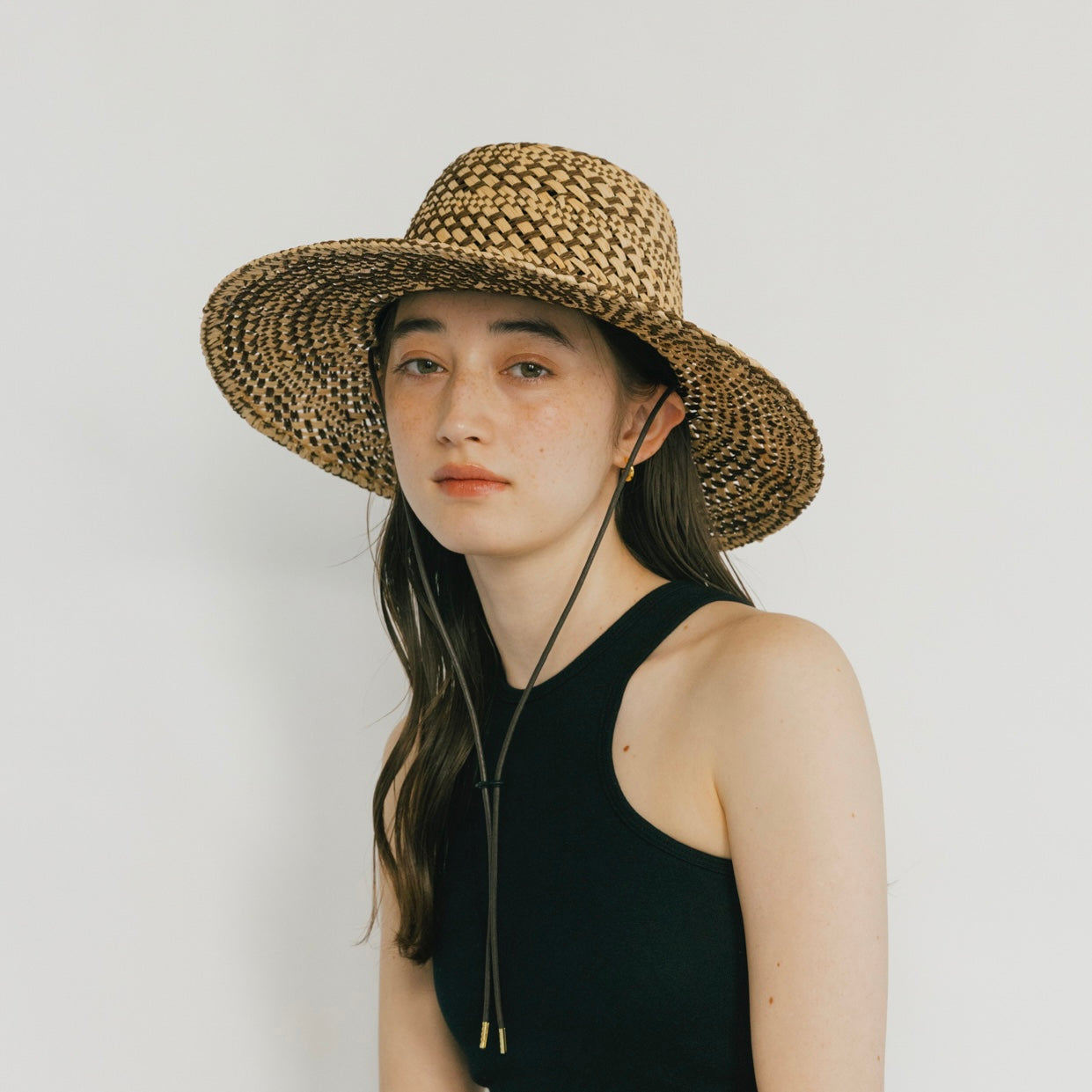 Vintage Flat Hat (Brown Mix)