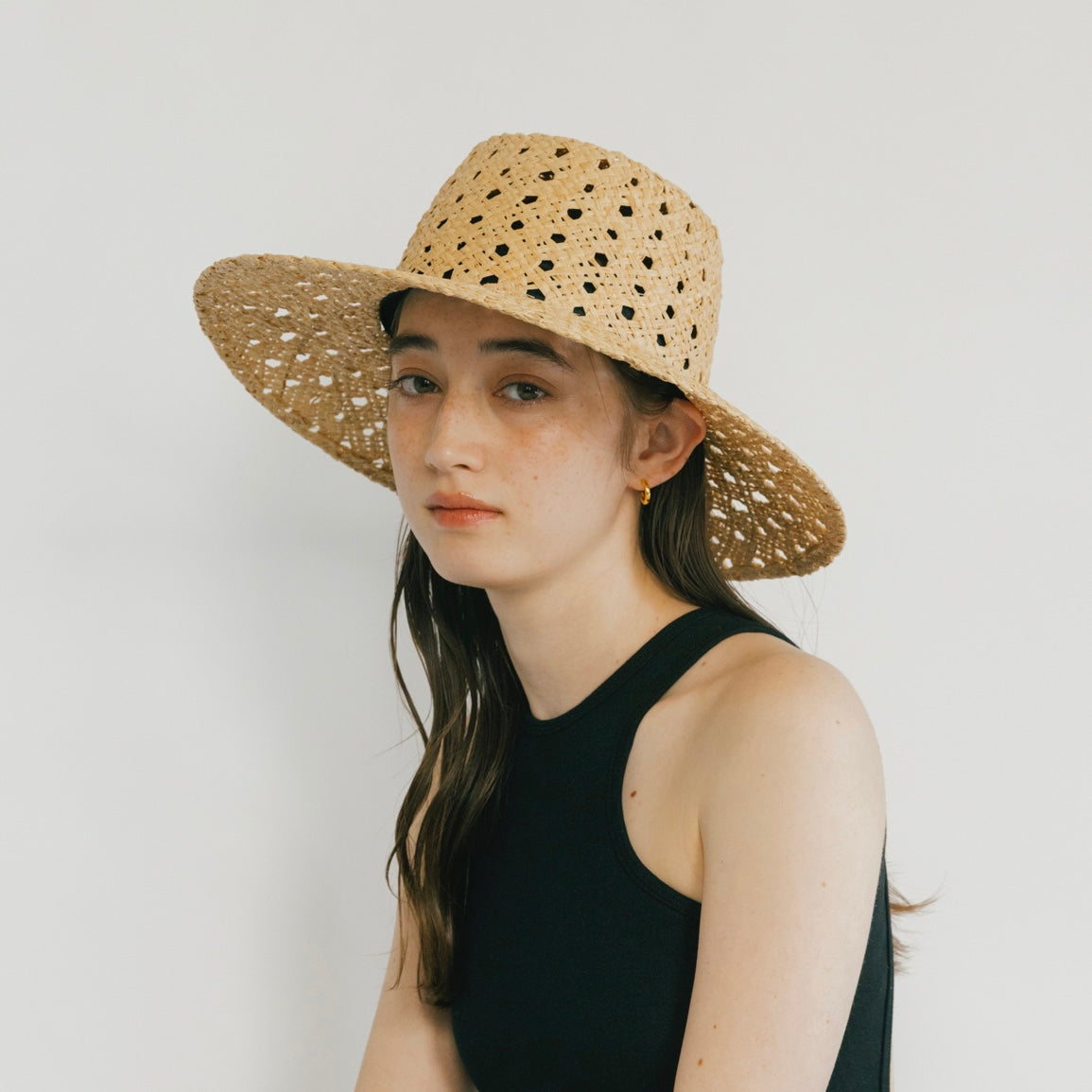 Vintage Flat Hat (Dot)