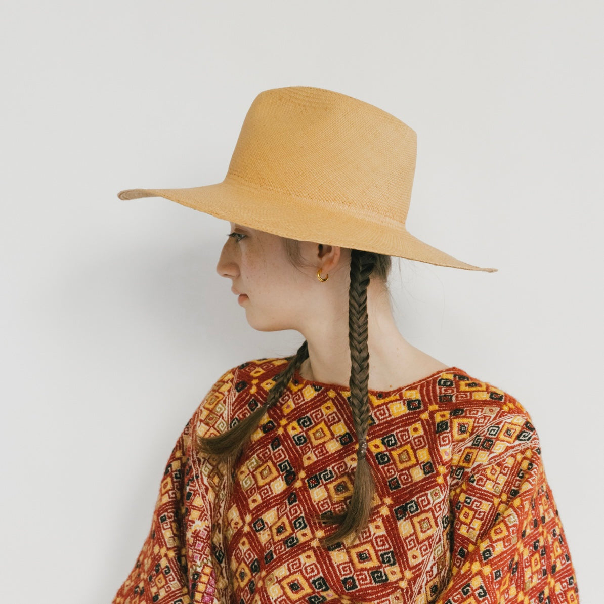 Vintage Panama Fedra Hat