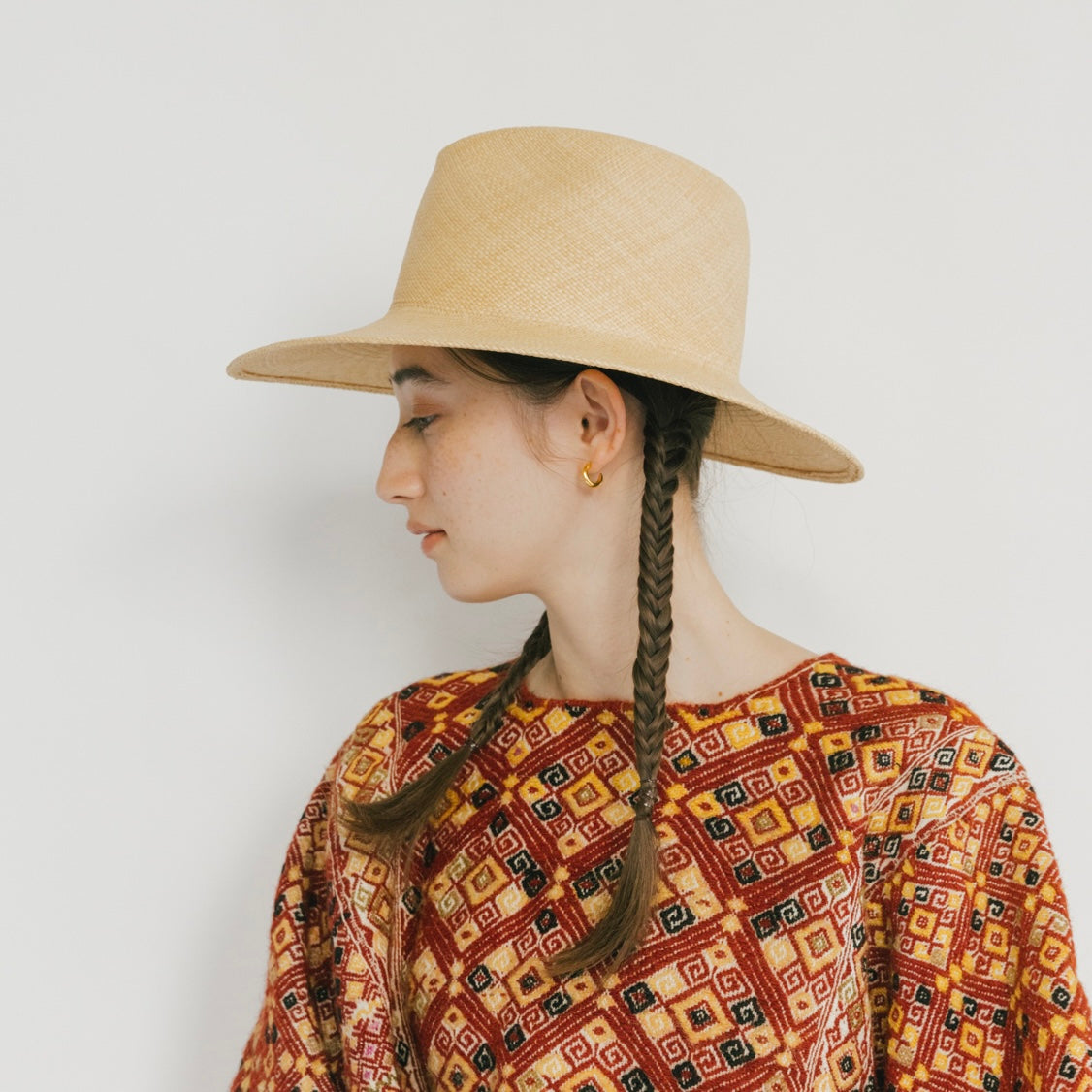 Vintage Panama Fedra Hat