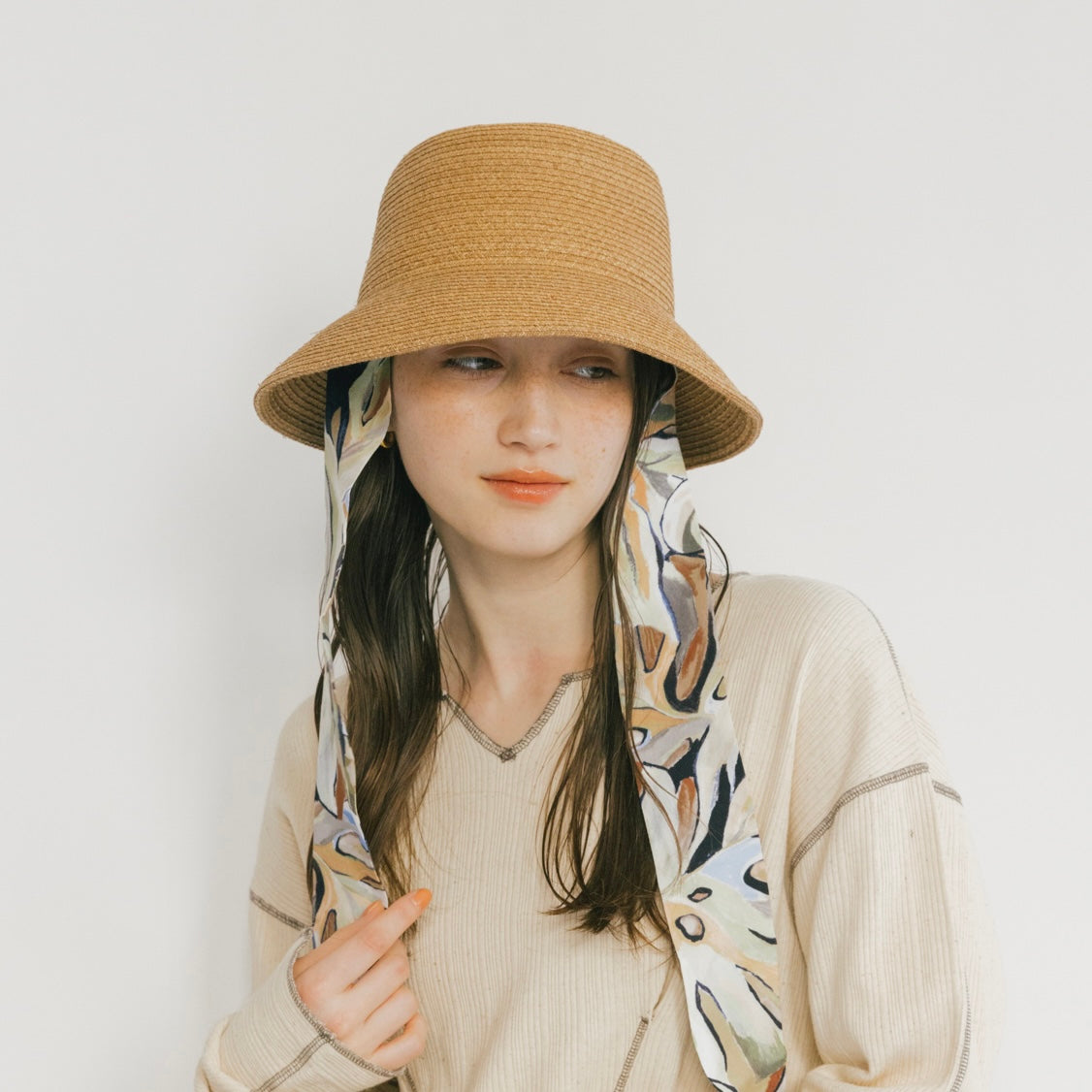 Scarf Braid Bucket