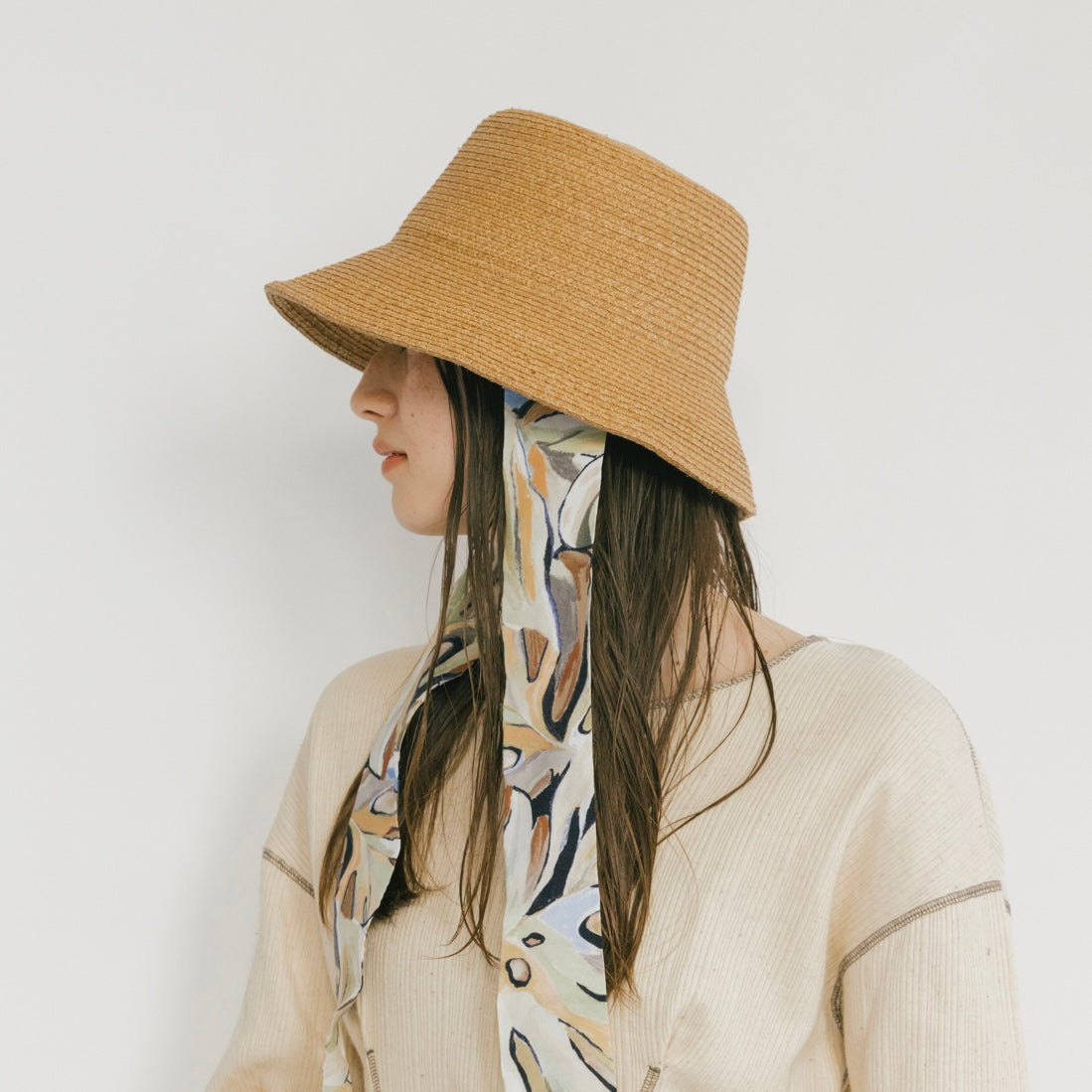 Scarf Braid Bucket