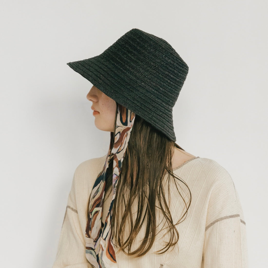 Scarf Braid Bucket