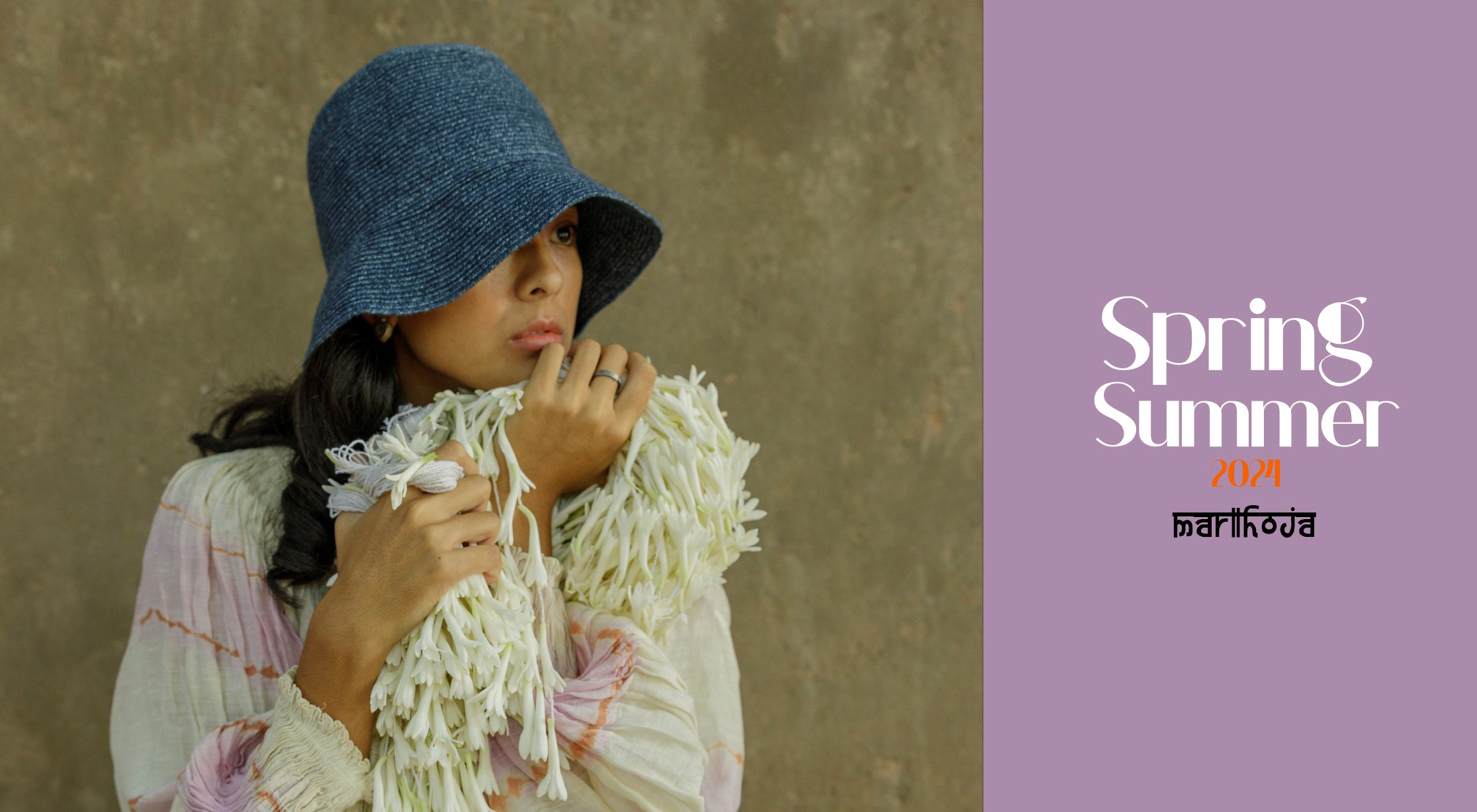 marihoja Raffia Braid Frill Tulip Pin page