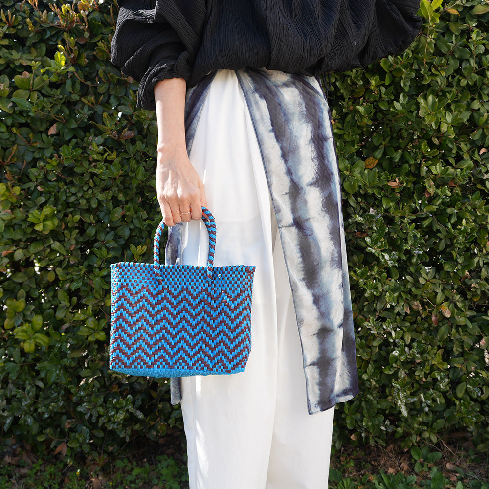 Mercado Bag Bianca (Negro&amp;Crema)