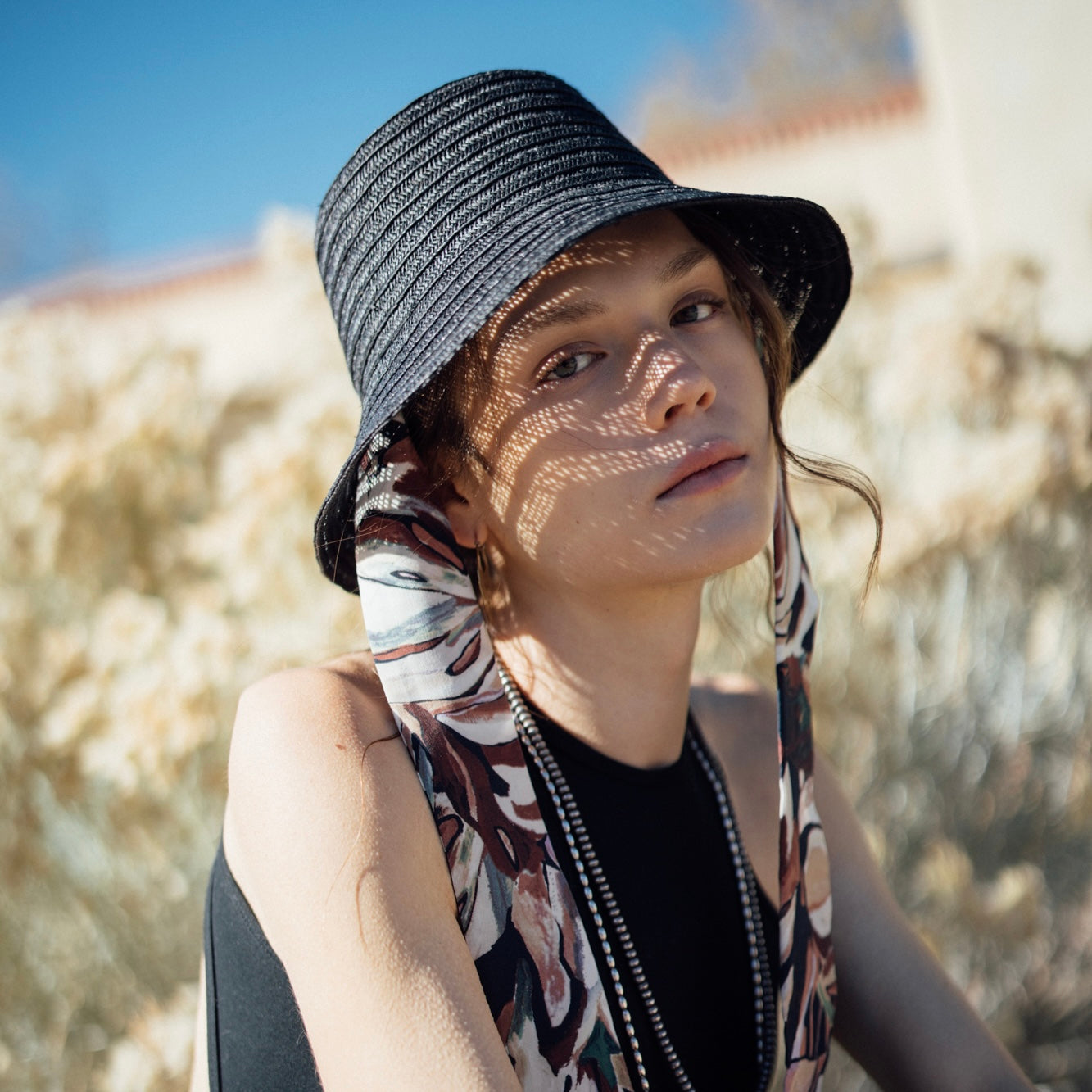 Scarf Braid Bucket