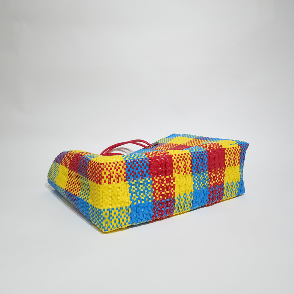 [Artículos pedidos para entrega en Septiembre] Mercado Bag Isabel (Negro&amp;Crema)