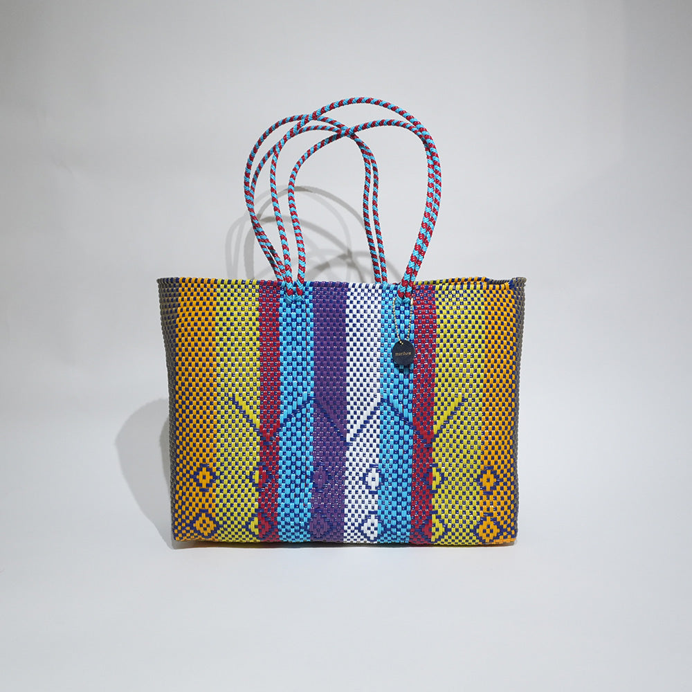 [Artículos pedidos para entrega en Septiembre] Mercado Bag Isabel (Negro&amp;Crema)