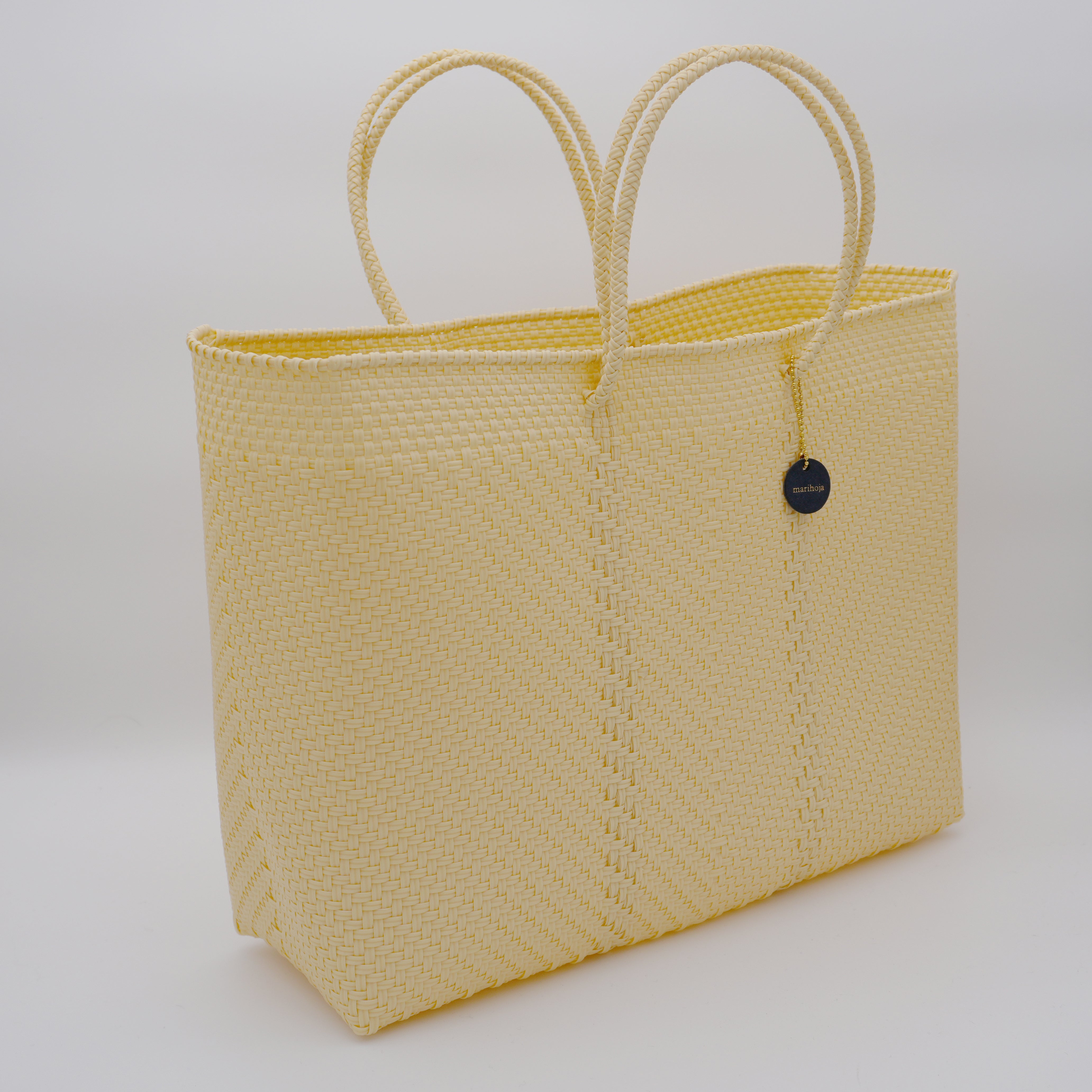 [Artículos pedidos para entrega en Septiembre] Mercado Bag Isabel (Negro&amp;Crema)
