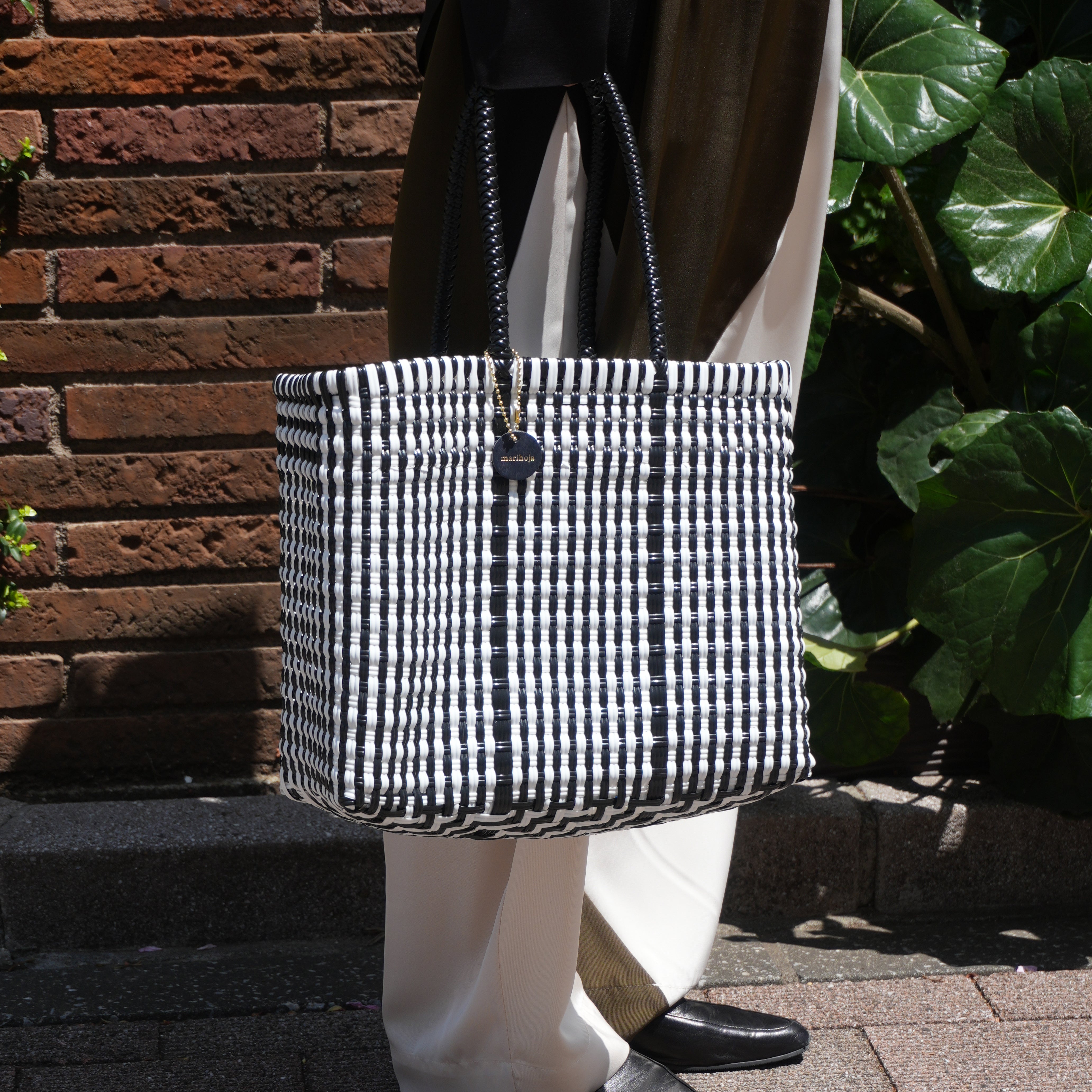 Mercado Bag Paula _Black×White