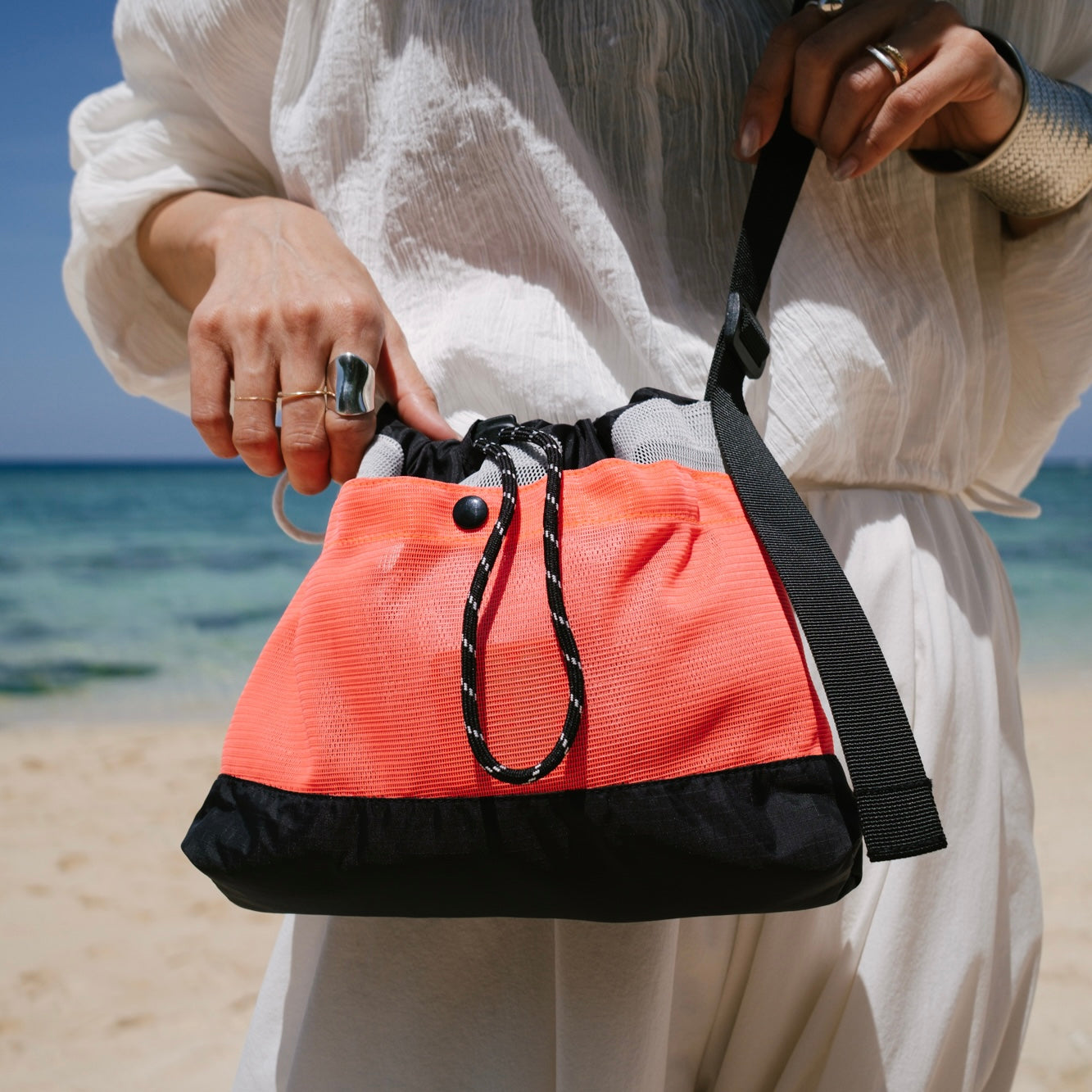 【送料無料】Mesh Shoulder Bag