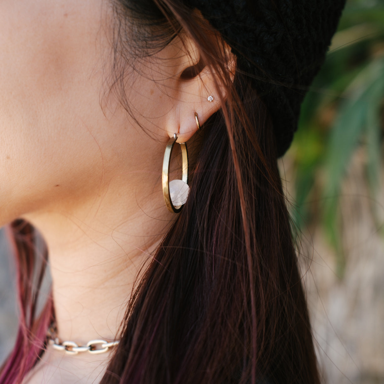 Hola Hoop Earring