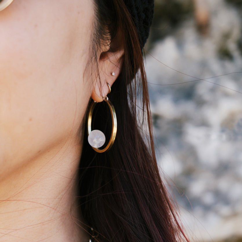 Hola Hoop Earring