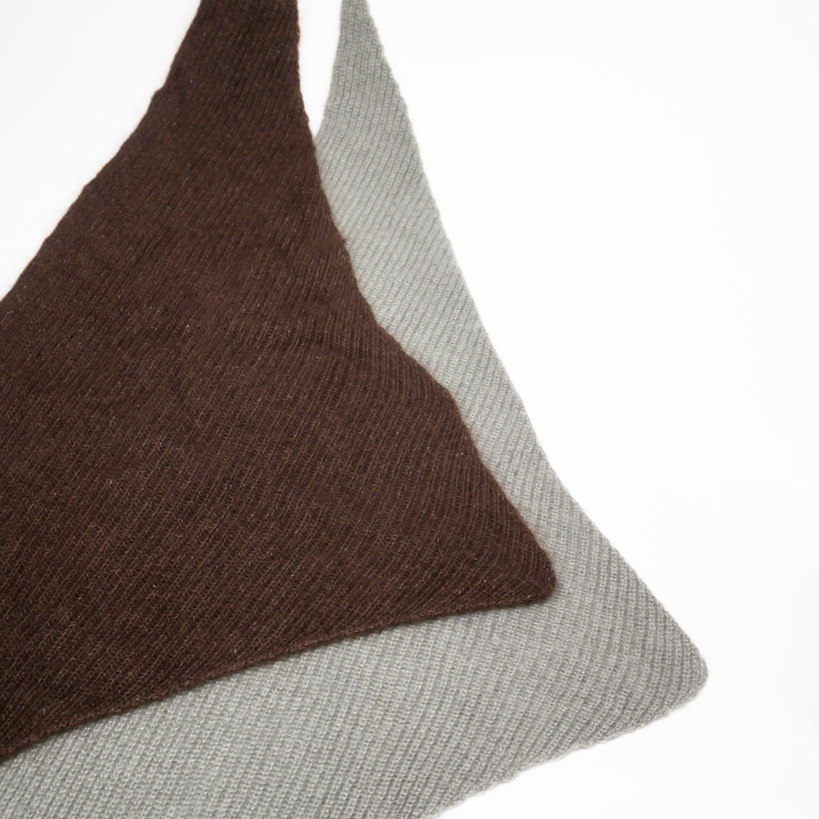 Silk Mohair Triangle Stole