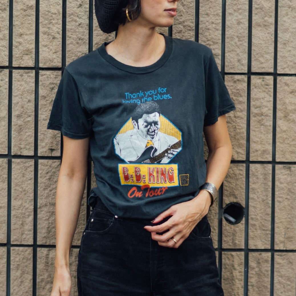 Vintage Black Tee 2
