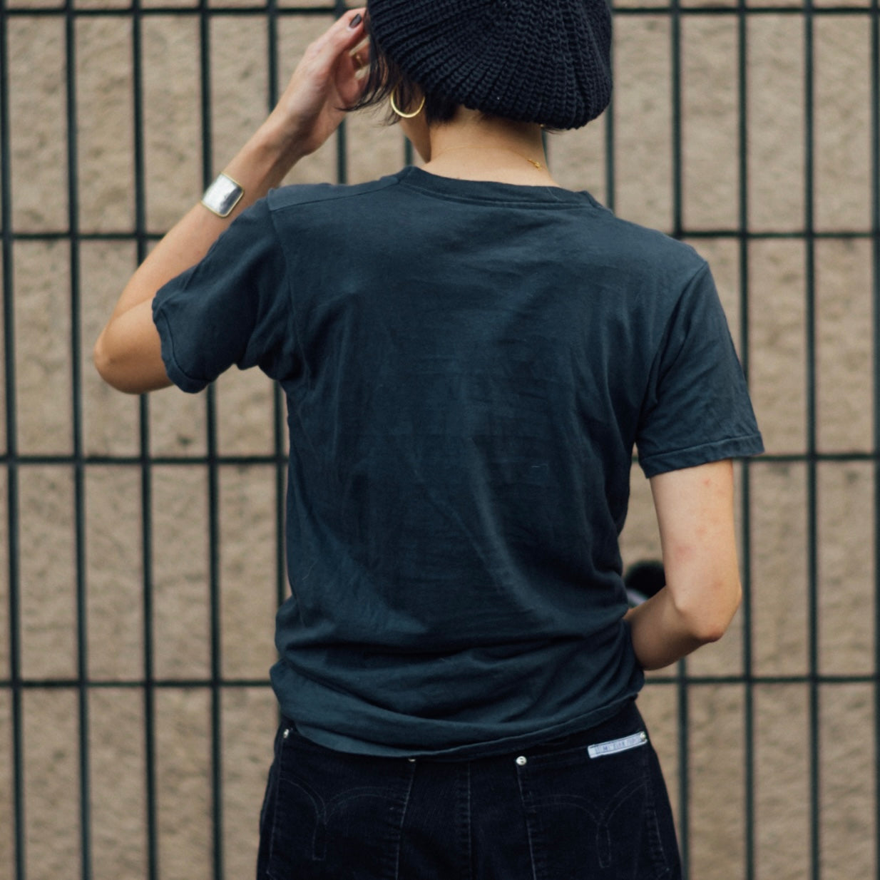 Vintage Black Tee 2