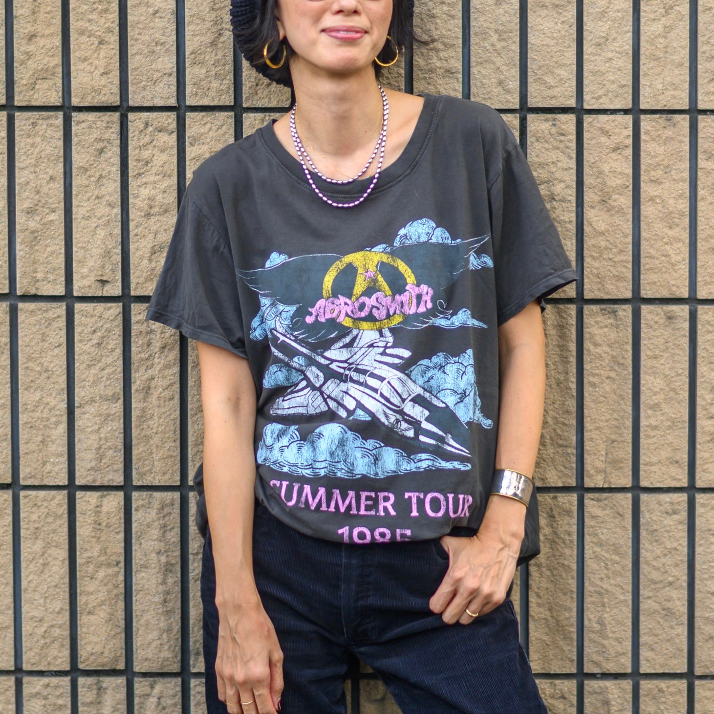 Vintage Black Tee 7