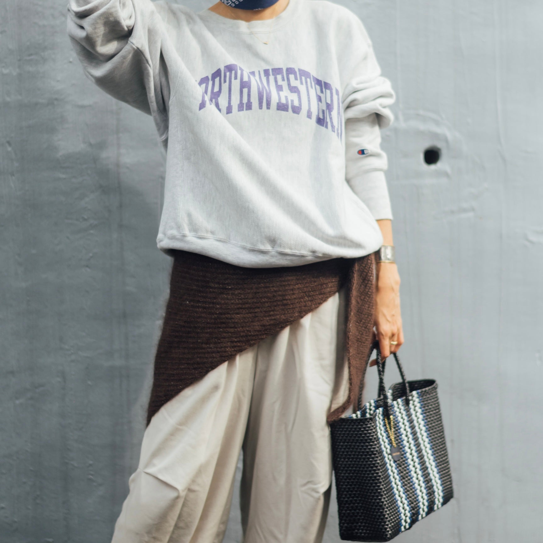 Silk Mohair Triangle Stole