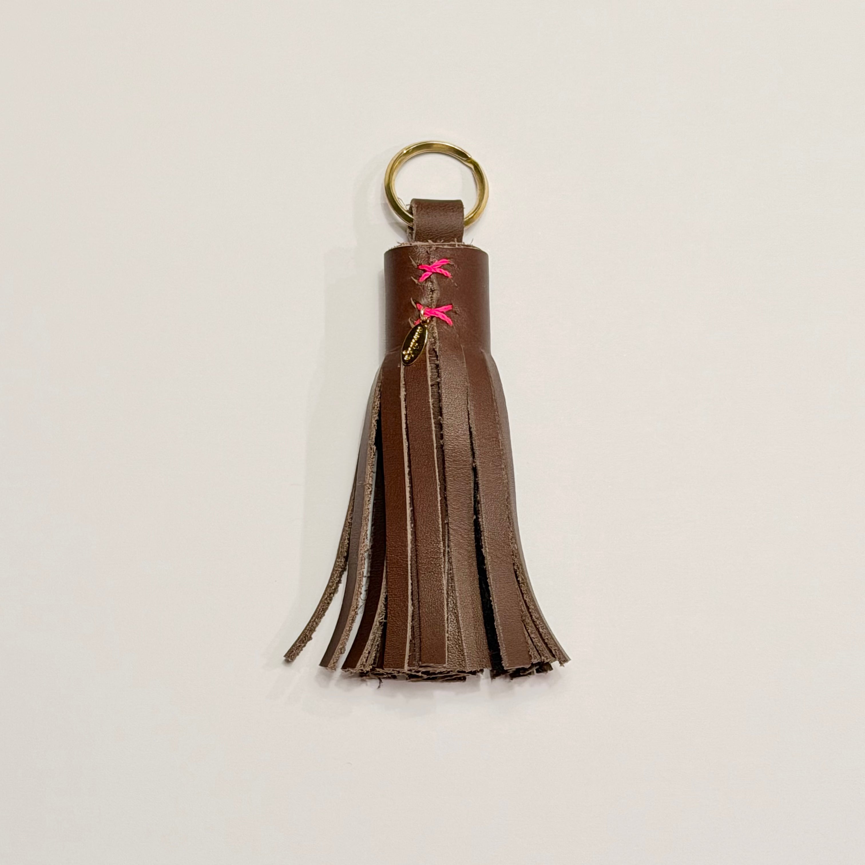 marihoja Leather Tassel (Dark Brown)
