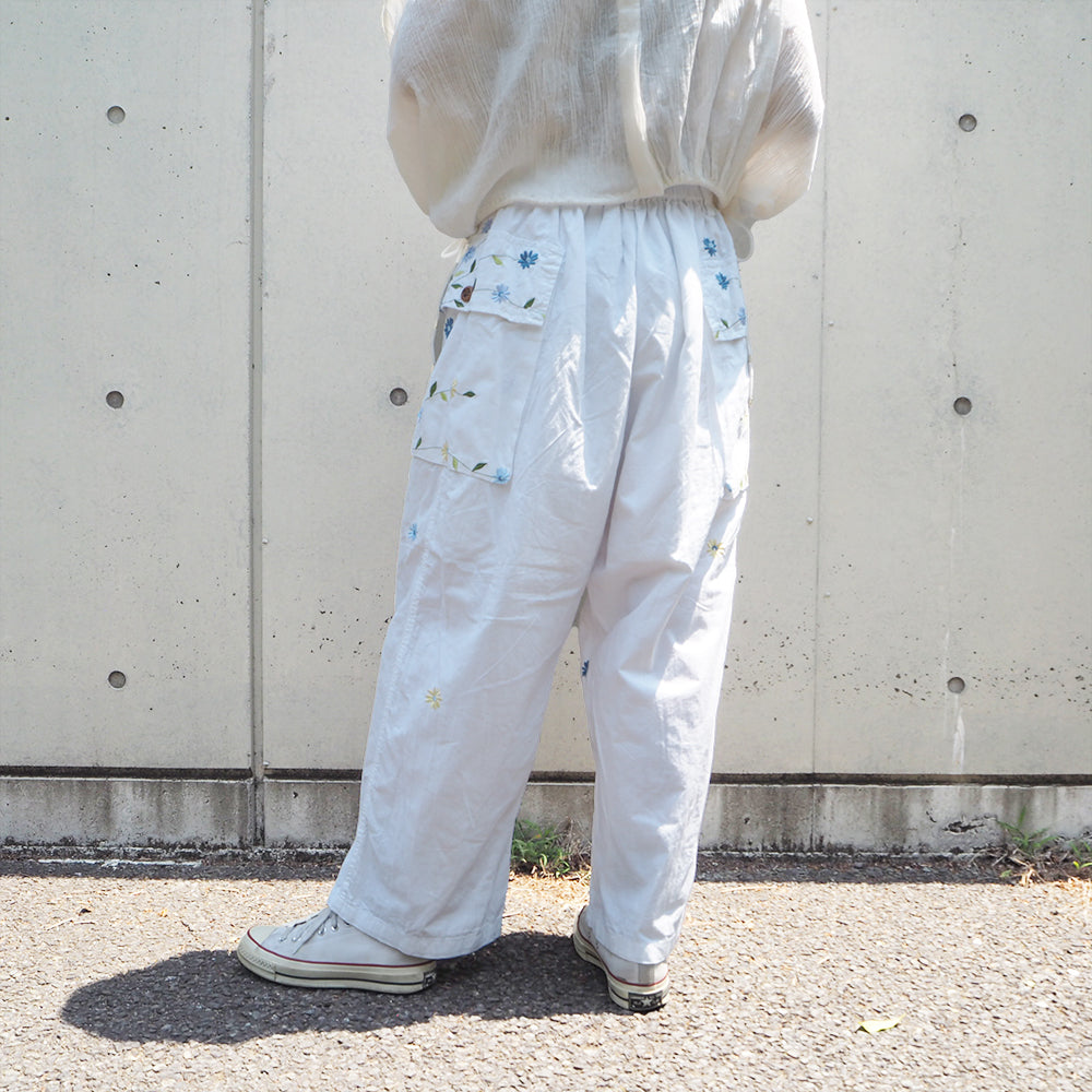 Remake Embroidery Pants H