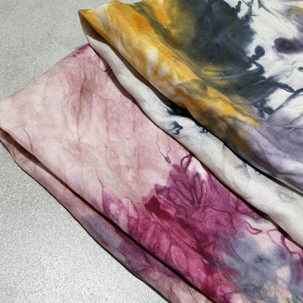 花影 -HANAKAGE- Silk Scarf