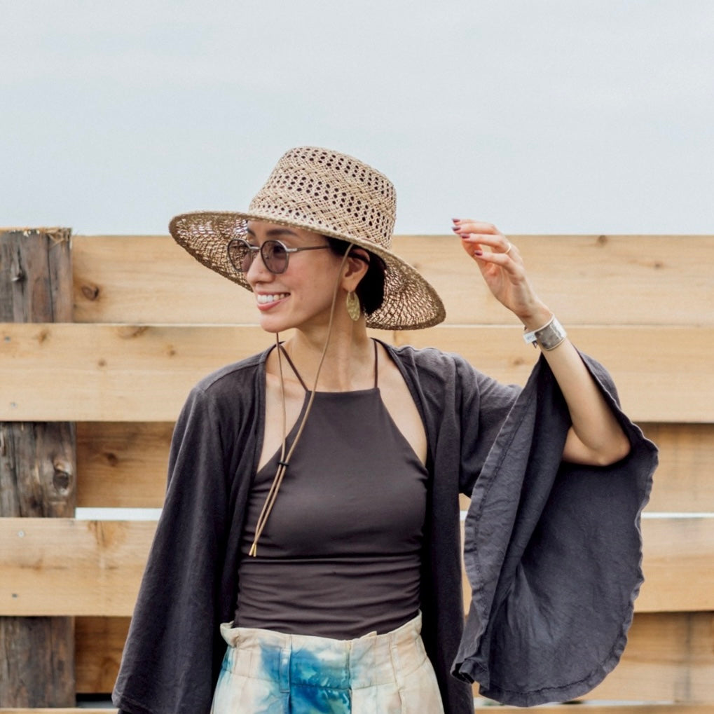 Vintage Flat Hat (Kampi Lace)