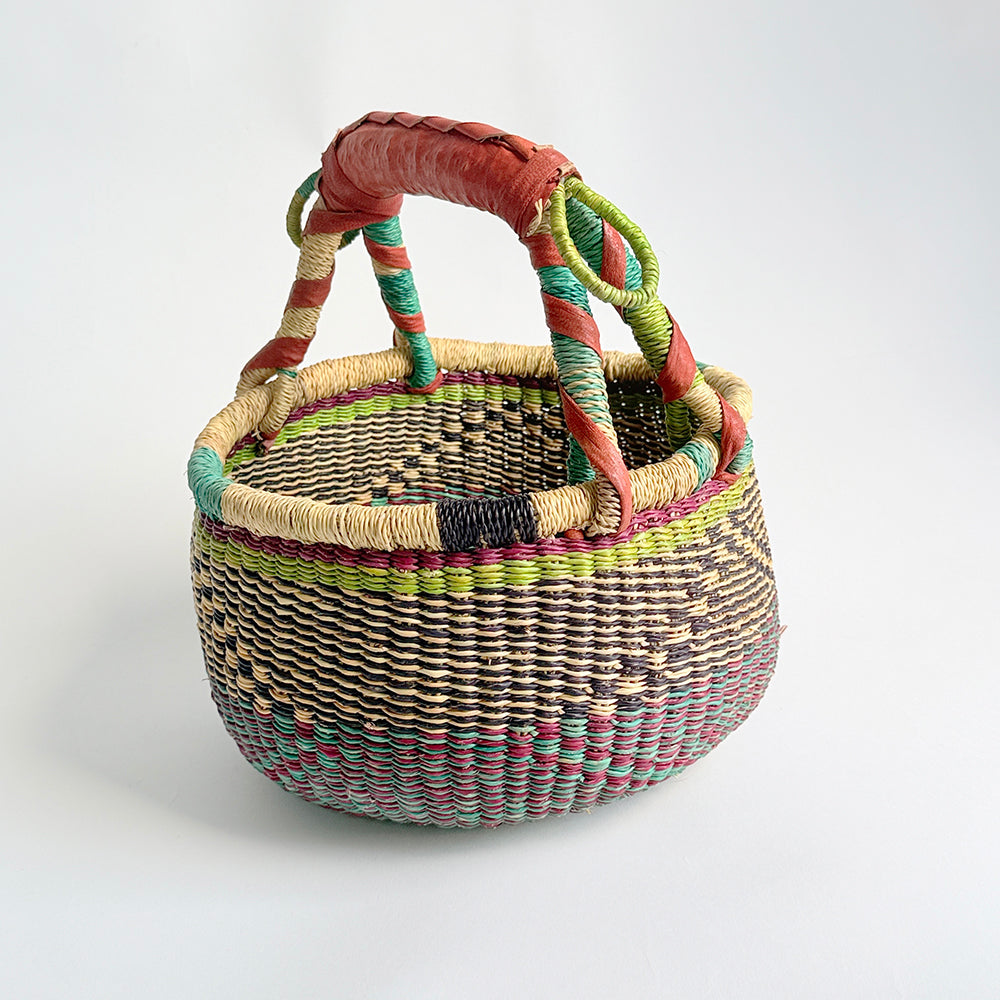 Burkina Round Basket L-1